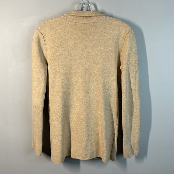 J. Crew Mercantile Beige Sweater Blazer Size XXS - Picture 3 of 15